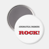 Aeronautical Engineers Rock Magneet (Voorkant / Achterkant)