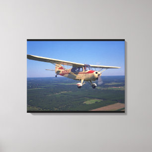 Aeronca, 7AC Champ, 1947_Classic Aviation Canvas Afdruk
