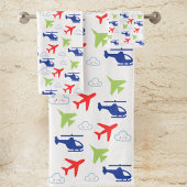 Aéronef et nuages colorés amusant Aviateur