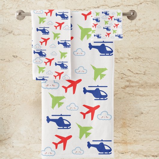 Aéronef et nuages colorés amusant Aviateur