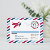 Aéronefs du plan d'hélice Anniversaire RSVP (Debout devant)