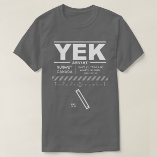 Aéroport d'Arviat YEK T-Shirt