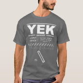Aéroport d'Arviat YEK T-Shirt (Devant)