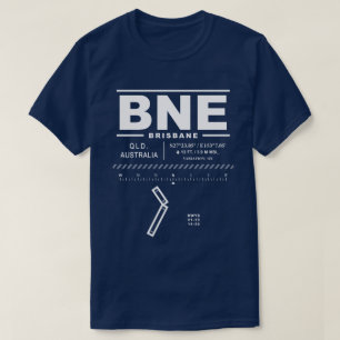 Aéroport de Brisbane BNE T-Shirt