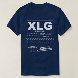 Aéroport de Lognes Émerainville XLG T-Shirt