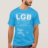 Aéroport de Long Beach - Daugherty Field T-shirt L (Devant)