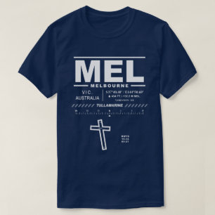 Aéroport de Melbourne Tullamarine MEL T-Shirt