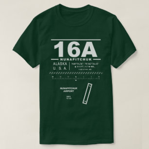 Aéroport de Nunapitchuk NUP 16A T-Shirt