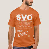 Aéroport international de Sheremetyevo T-Shirt SVO (Devant)
