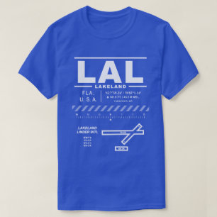 Aéroport international Lakeland Linder LAL T-Shirt