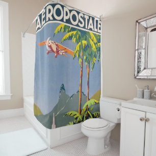 Aeropostale Shower Curtain Douchegordijn