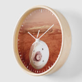 Aeroshell met doorzettingsvermogen Rover daalt naa (Hoek)