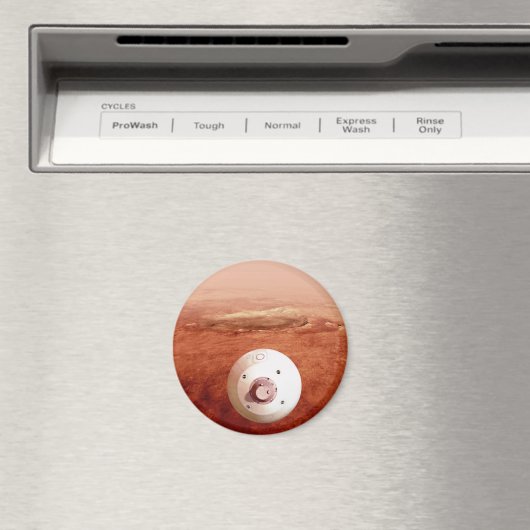 Aeroshell met doorzettingsvermogen Rover daalt naa Magneet (Insitu (Vaatwasser))