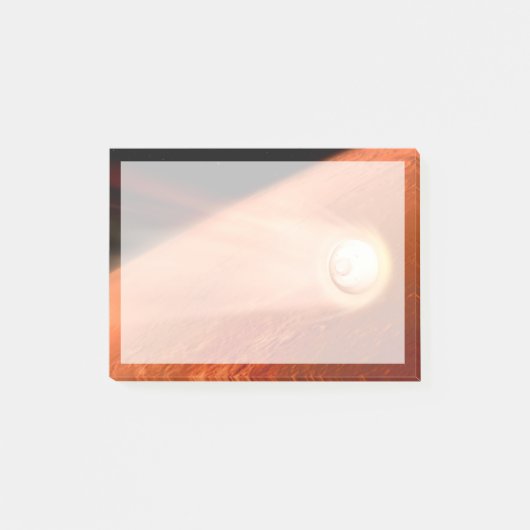 Aeroshell met doorzettingsvermogen Rover daalt naa Post-it® Notes (Voorkant)