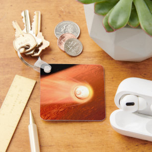 Aeroshell met doorzettingsvermogen Rover daalt naa Sleutelhanger