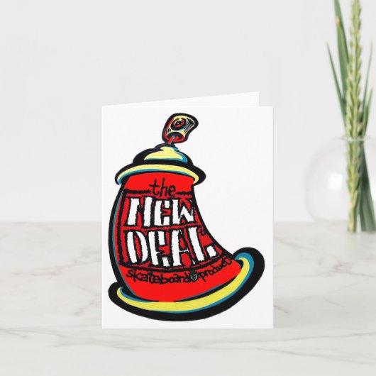 Aerosol New Skateboard Design Kaart (Voorkant)