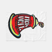Aerosol Nieuw Skateboard Ontwerp Fleece Deken (Voorkant (Horizontaal))