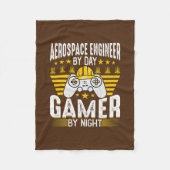 Aerospace Engineer Aerospace Engineering Game Fleece Deken (Voorkant)
