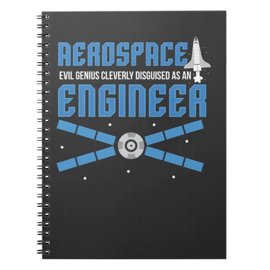 Aerospace Engineer Engineering College Student Notitieboek (Voorkant)