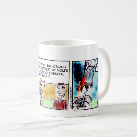 Aerospace Engineer Funny Coffee Mok (Voorkant rechts)