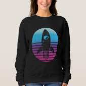 Aerospace Engineer Retro Sunset Aeronautical Space Trui (Voorkant)