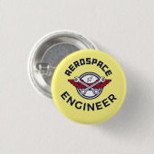Aerospace Engineer Ronde Button 3,2 Cm (Voorkant /achterkant)