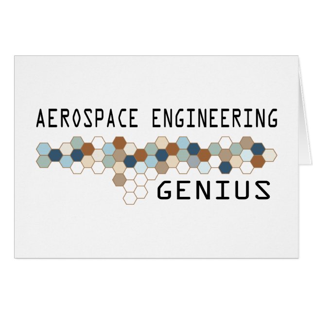 Aerospace Engineering Genius (Voorkant Horizontaal)
