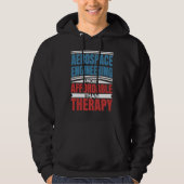 Aerospace Engineering Is Therapy  Engineer Graphic Hoodie (Voorkant)