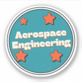 Aerospace Engineering Sticker (Voorkant)