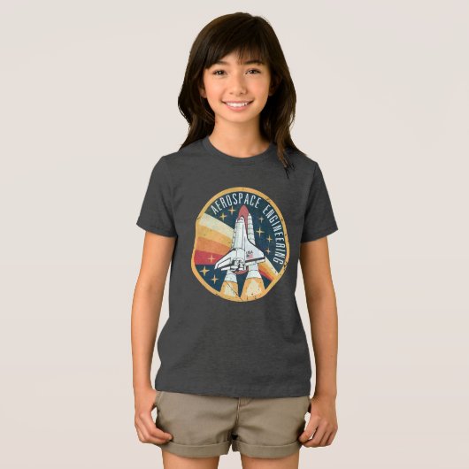 Aerospace Engineering V01 Tri-Blend Shirt (Voorkant volledig)