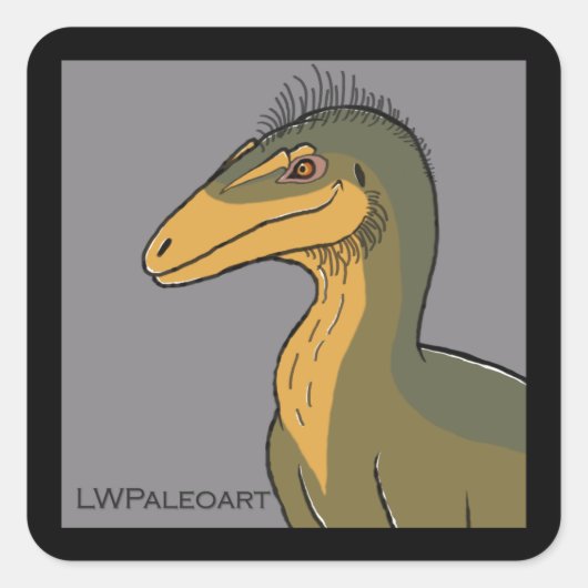 Aerosteon Square Stickers (Voorkant)