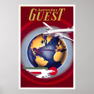 Aerovias Guest Reisposter Poster