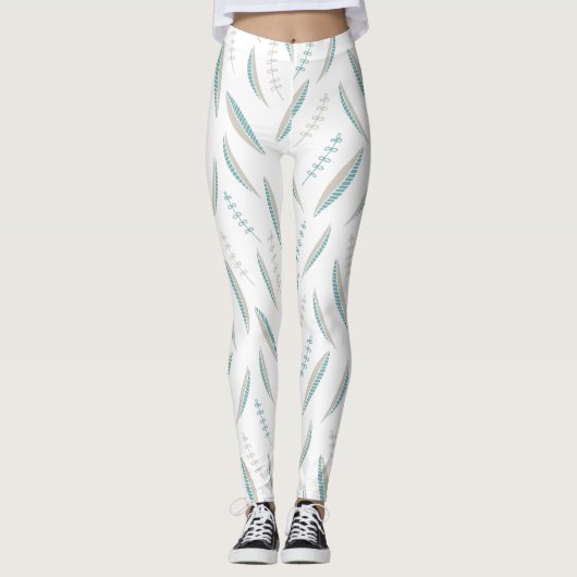 Aéry Feuille Pastel leggings (Devant)