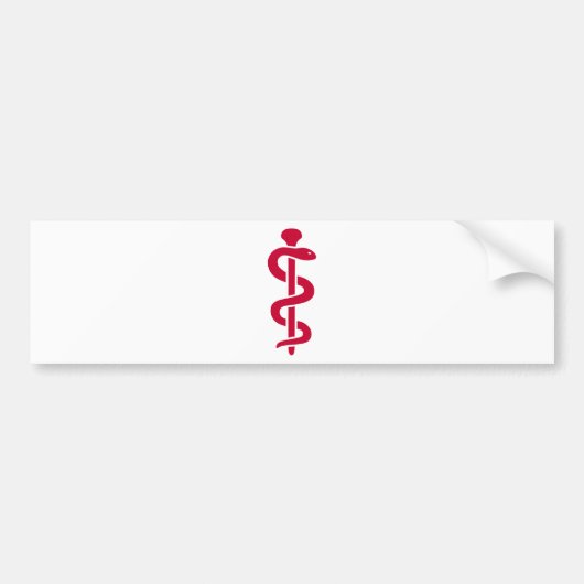 Aesculapian Bumpersticker (Voorkant)