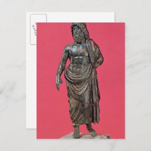 Aesculapius uit Neuvy-en-Sullias Briefkaart (Voorkant / Achterkant)