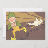  Aesop Fable Goose die de Golden Egg uitstrooide Kaart (Voorkant)