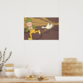  Aesop Fable Goose die de Golden Egg uitstrooide Poster (Keuken)