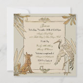 Aesop's Storybook Baby shower Herziene Uitnodiging (Achterkant)