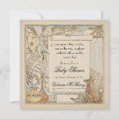 Aesop's Storybook Baby Shower Invitations (Devant)
