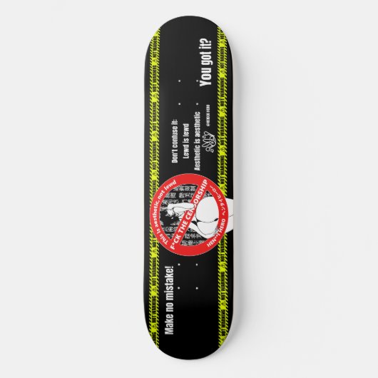 Aesthetic_02 Skateboard (Voorkant)