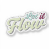 Aesthetic and Calm Sticker  (Voorkant)