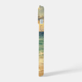 Aesthetic Beach Sunset Watercolor Custom Name (Côté gauche)