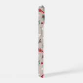 Aesthetic Christmas Pattern Tree Candy iPhone 15 Hoesje (Rechterkant)