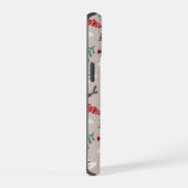 Aesthetic Christmas Pattern Tree Candy iPhone 15 Hoesje (Rechterkant)