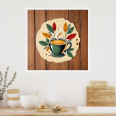 Aesthetic Coffee & Kitchen Wall Art Poster (Keuken)
