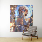 Aesthetic / Dark Fantasy Girl Wandkleed (In situ)