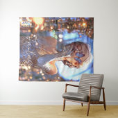 Aesthetic / Dark Fantasy Girl Wandkleed (In Situ (horizontaal))