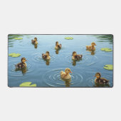 Aesthetic Desk Mat, Desk Pad, Cute Duck (Recto)