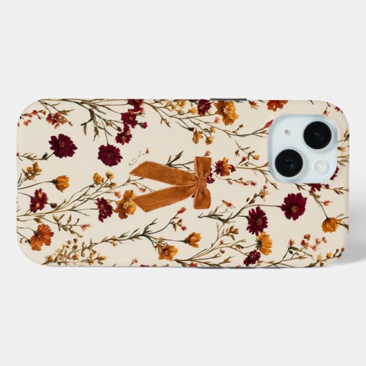 aesthetic fall vibe phone case (Achterkant (horizontaal))