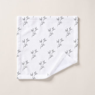 Aesthetic Floral Pattern Towel Set